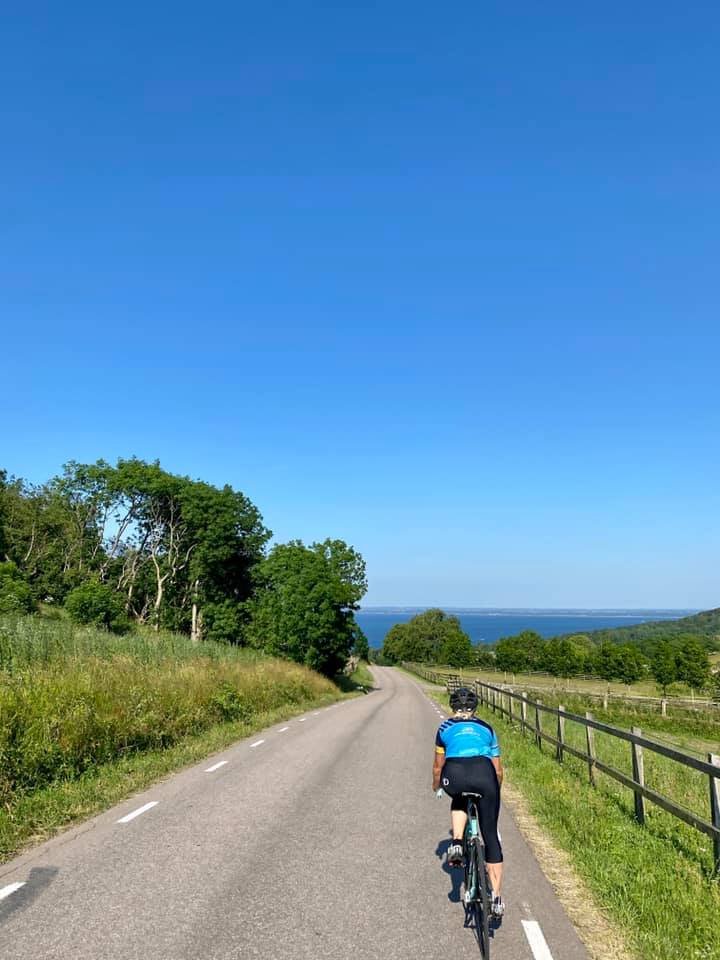 Landsvägscyklister på Bjärehalvön Båstad